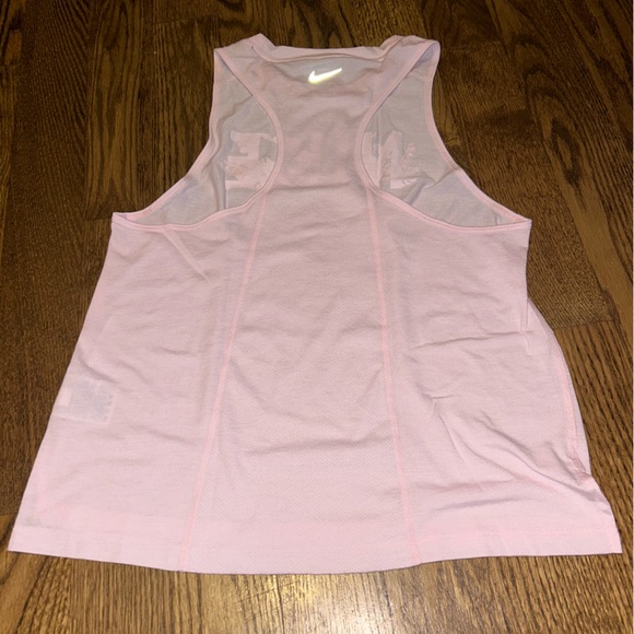 Nike tank. Pink with graphics. - Picture 2 of 2